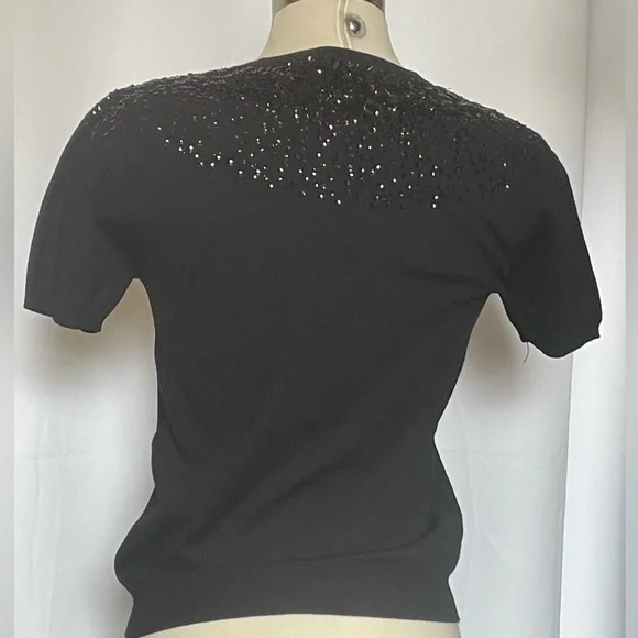 Zara knit top with sequins - Picture 3 of 7